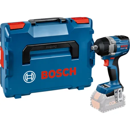Гайковерт ударный аккумуляторный Bosch GDS 18V-750 C Professional без АКБ и ЗУ, с модулем Bluetooth в L-BOXX 136, 750 Нм, срыв 1000 Нм (06019L9001)