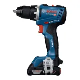 Дриль-шурупокрут ударний акумуляторний Bosch GSB 18V-65 Professional з 2 АКБ GBA 18V 2 Аг та ЗП GAL 18V-20, у L-Case, 65 Н·м (06019N3100)