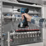 Дриль-шурупокрут ударний акумуляторний Bosch GSB 18V-65 Professional з 2 АКБ GBA 18V 2 Аг та ЗП GAL 18V-20, у L-Case, 65 Н·м (06019N3100)