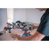 Пила торцовочная аккумуляторная Bosch GCM 18V-216 D Professional без АКБ и ЗУ, Ø216 мм (0601B51000)