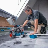 Пила торцовочная аккумуляторная Bosch GCM 18V-216 D Professional без АКБ и ЗУ, Ø216 мм (0601B51000)