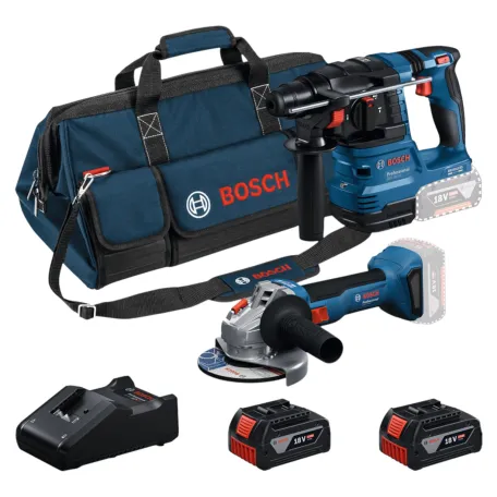 Комбо-набор Bosch GWS 18V-8 + GBH 18V-22, 2× GBA 4,0 Ач, GAL 18V-40, M-BAG (0615V0003C)