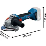 Комбо-набор Bosch GWS 18V-8 + GBH 18V-22, 2× GBA 4,0 Ач, GAL 18V-40, M-BAG (0615V0003C)