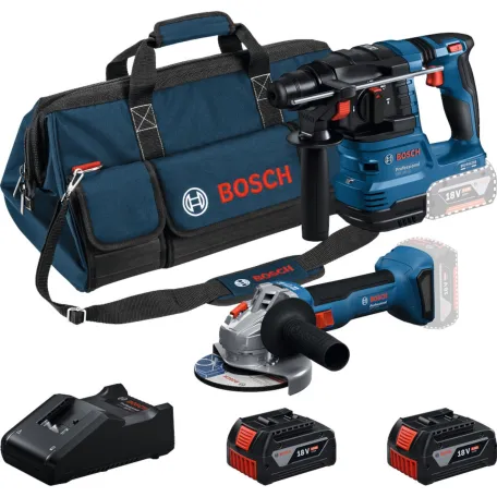 Комбо-набор Bosch GWS 18V-8 + GBH 18V-22, 2× GBA 4,0 Ач, GAL 18V-40, M-BAG (0615V0003C)