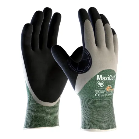 Перчатки защитные, MaxiCut Oil, противопорезные, со покрытием ¾, размер 10/XL (34-305-XL)