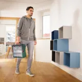 Коробка Bosch з кришкою для SystemBox, 320 × 260 × 20 мм (1600A019CG)
