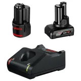 Набор Bosch Professional: GBA 12V 2,0 + 4,0 В·час + GAL 12V-40 (1600A01NC9)