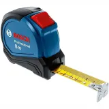 Рулетка Bosch 8 м метрическая с автоматическим фиксатором (1600A01V3S)