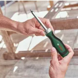 Викрутка BOSCH з тріскачкою з 12 насадками (1600A02BX2)