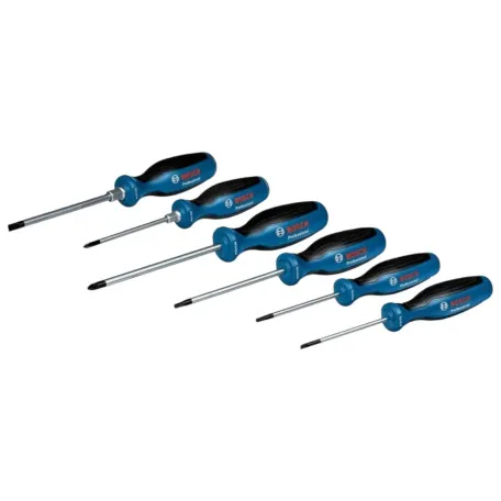 Набір професійних викруток BOSCH, 6 шт SL/PH/PZ/TX (1600A02CV3)