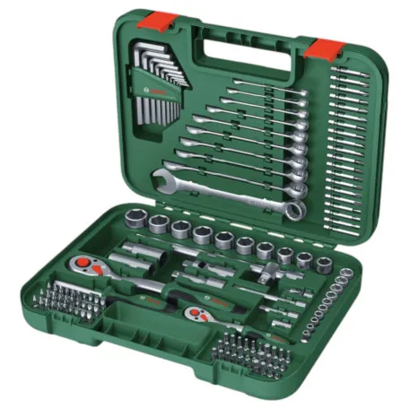 Набір ручних інструментів Bosch Advanced, 132 шт. (1600A02Z9B)