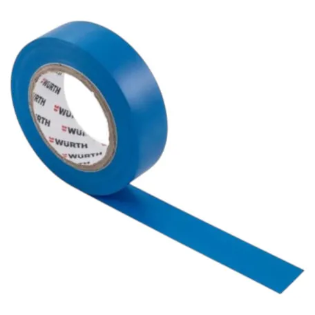 Изоляционная лента, синяя, Wurth PVC, 18 мм/10 м, (1985105)