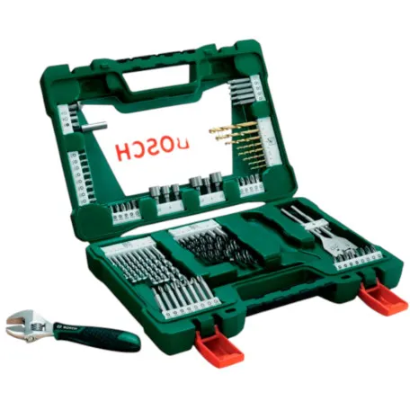Набір свердел та біт Bosch V-Line, 82 шт. (2607017194)