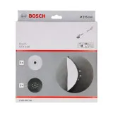 Опорна шліфувальна тарілка 215 мм для шліфмашини Bosch GTR 550, м'яка (2608000766)