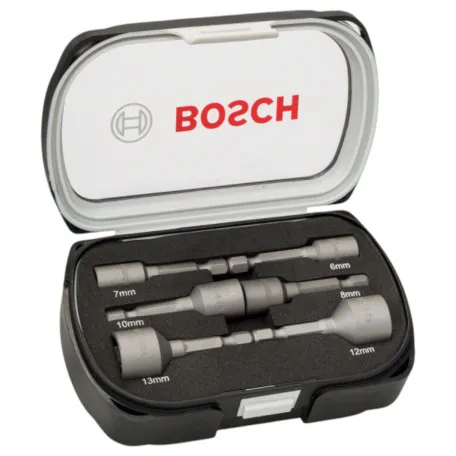 Набір торцевих ключів Bosch 6, 7, 8, 10, 12, 13 мм, 50 мм. (2608551079)