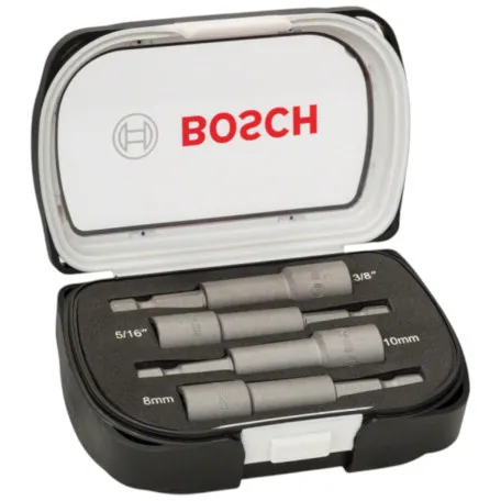 Набор торцовочных ключей Bosch Extra Hard, 8, 10 мм, 3/8