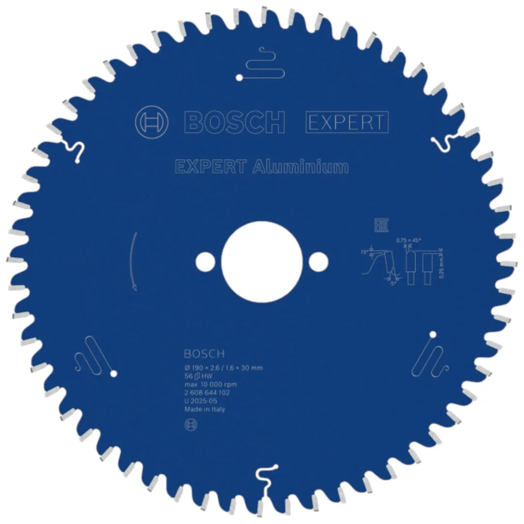 Диск пиляльний по алюмінію Bosch 210x30x72T Expert for Aluminium (2608644105)