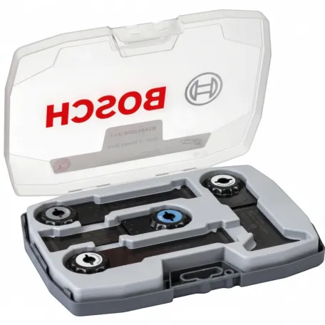 Набір пиляльних полотен Bosch, StarlockMax Heavy Duty для реноваторів, 4 шт (2608664132)