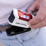 Уровень карманный магнитный Kapro Smarty 10 см с технологией Optivision Red (946)