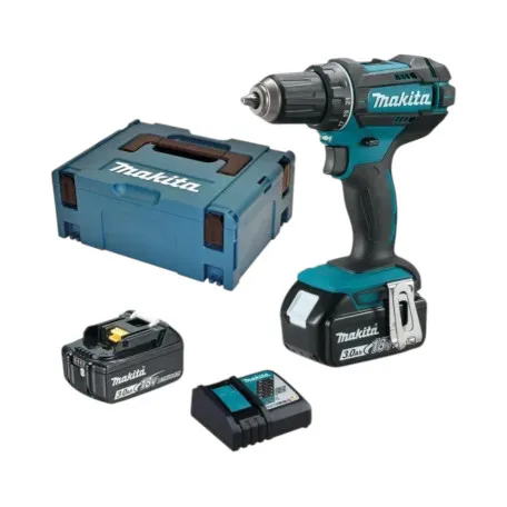 Аккумуляторная дрель-шуруповерт Makita DDF482RFJ 18V Li-Ion 3.0Ah (2 АКБ, кейс Makpac, зарядный (DDF482RFJ)