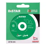 Круг алмазный отрезной Distar Shine, 76x0,6 мм. (11143158059)