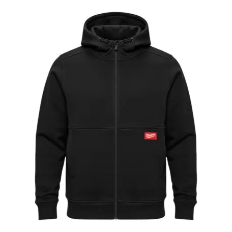 Толстовка на молнии MILWAUKEE GRIDIRON, WHZ BL XXL, с капюшоном, черная (размер M) (4932499388)