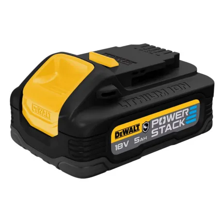 Акумуляторна батарея PowerStack GFN блок DeWALT 18V, 5 Аг., (DCBP518G)