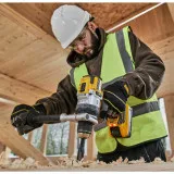 Дриль-шурупокрут акумуляторний безщітковий ударний DeWALT 450-1200-2000 об/хв, патрон 13 мм., без АКБ та ЗП, валіза TSTAK (DCD1007NT)