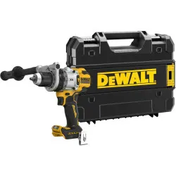 Дриль-шурупокрут акумуляторний безщітковий ударний DeWALT 450-1200-2000 об/хв, патрон 13 мм., без АКБ та ЗП, валіза TSTAK (DCD1007NT)