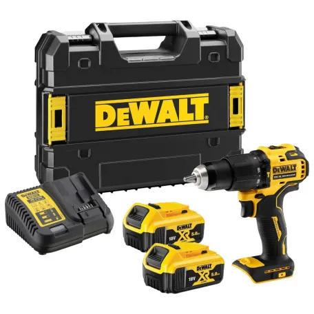 Дрель-шуруповерт аккумуляторная бесщёточная ударная DeWALT DCD709P2T