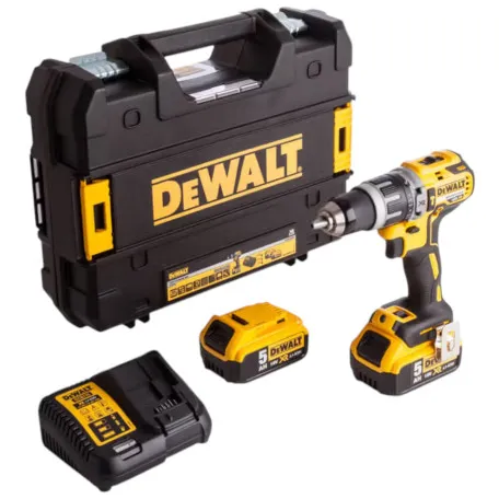 Дрель-шуруповерт аккумуляторная бесщеточная ударная DeWALT DCD796P2