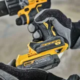 Дрель-шуруповёрт аккумуляторная бесщёточная ударная DeWALT DCD805E1T