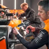 Дриль-шурупокрут DeWALT ударний McLaren F1 TEAM LIMITED EDITION,  2 акумулятори, зарядний пристрій, валіза TSTAK (DCD85MM2T)