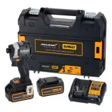 Гвинтоверт (імпакт) ударний DeWALT McLaren F1 TEAM LIMITED EDITION, 2 акумулятори, зарядний пристрый, валіза TSTAK (DCF85MM2T)