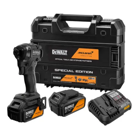 Гвинтоверт (імпакт) ударний DeWALT 206 Hm, McLaren F1 TEAM SPECIAL EDITION (DCF86MM2T)