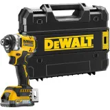 Гвинтоверт (імпакт) ударний гідравлічний акумуляторний DeWALT, 1100/3000 об/хв, без АКБ та ЗП, валіза TSTAK (DCF870NT)