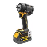 Гайкокрут ударний акумуляторний безщітковий DeWALT + 2 акумулятори, зарядний пристрій (DCF921P2G)