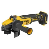 Шліфмашина кутова (болгарка) акумуляторна безщіткова DeWALT, 2-позиційна рукоятка, безключовий кожух, кейс TSTAK (DCG409VSNT)
