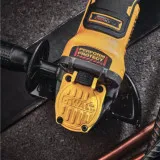 Шліфмашина кутова (болгарка) акумуляторна безщіткова DeWALT, 2-позиційна рукоятка, безключовий кожух, кейс TSTAK (DCG409VSNT)