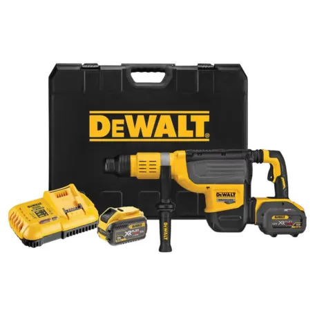 Перфоратор аккумуляторный бесщеточный SDS MAX DeWALT (DCH775X2)