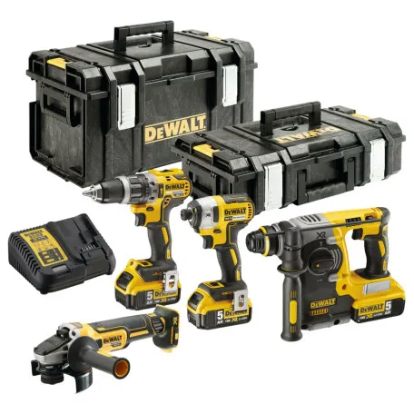 Набор из четырёх инструментов бесщеточных DeWALT DCK422P3