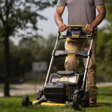 Газонокосилка аккумуляторная бесщёточная DeWALT DCMWP134W2