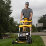 Газонокосилка аккумуляторная самоходная бесщёточная DeWALT DCMWSP156W2