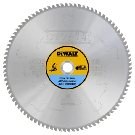 Диск пильний, по металу DeWalt Metal Cutting 355x1.75x25.4 мм, 90T (DT1922)