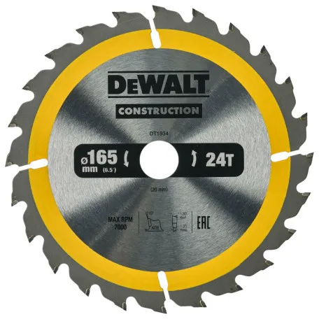 Диск пильный CONSTRUCTION DeWALT DT1934