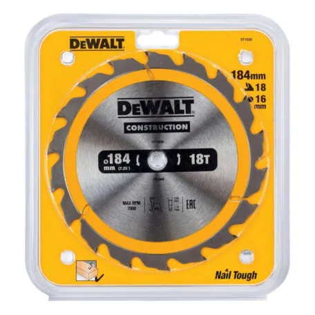 Диск пильный СONSTRUCTION DeWALT DT1938