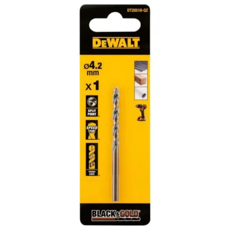 Сверло по металлу Black & Gold DeWALT DT20518