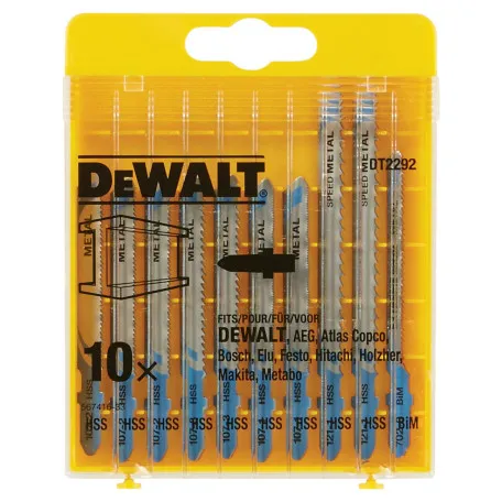 Набор полотен пильных для металла DeWALT DT2292