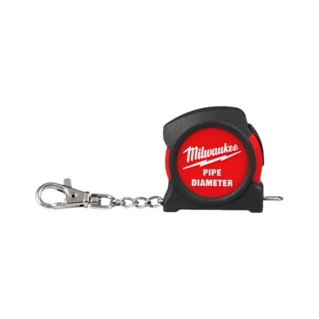 Рулетка-брелок для труб PIPE DIAMETER MILWAUKEE, 1 1/4'' (DN 32) - 6'' (DN150) с магнитом (4932500648)