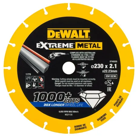 Диск алмазный DeWALT DT40255